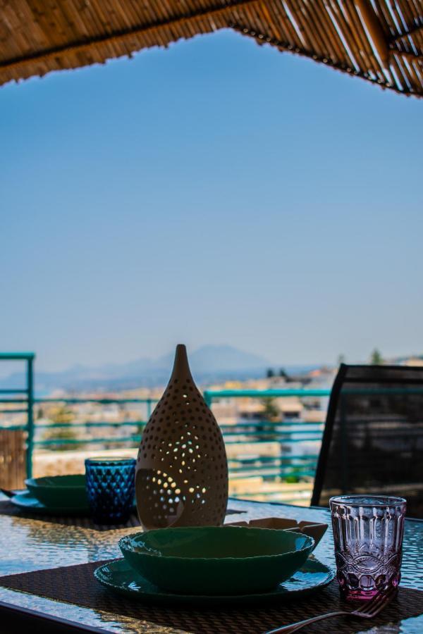 Rooftop With Sea View In Central Rethymno Eksteriør bilde