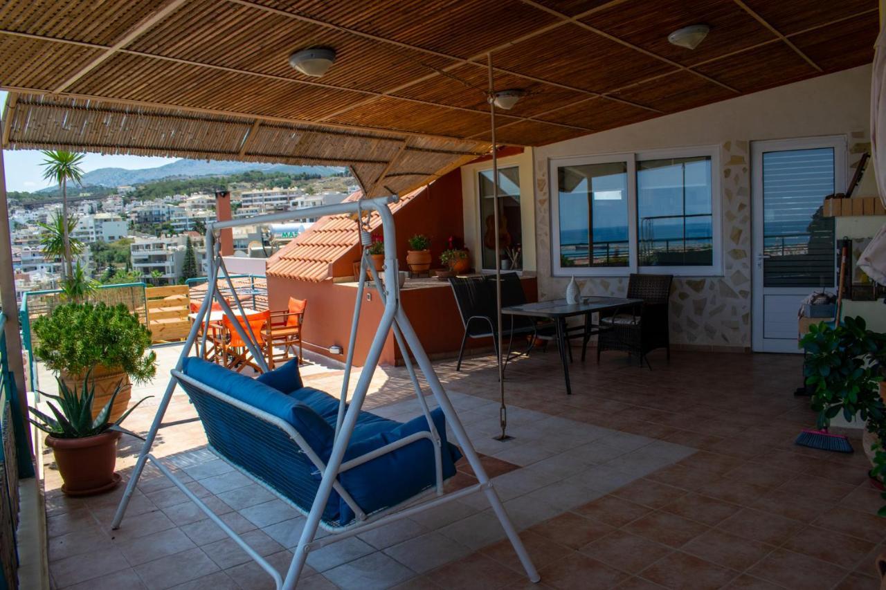 Rooftop With Sea View In Central Rethymno Eksteriør bilde