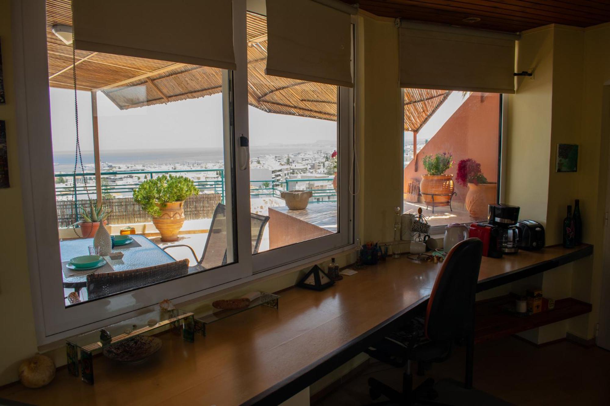 Rooftop With Sea View In Central Rethymno Eksteriør bilde